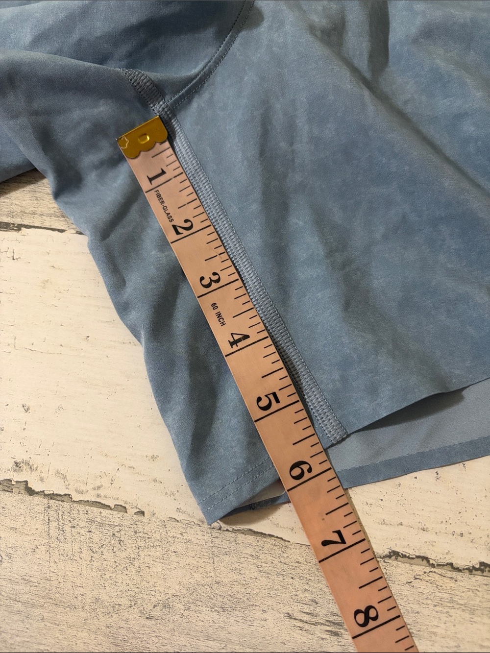lululemon athletica Men's Slate Blue Athletic Shorts - Picture 7 of 10